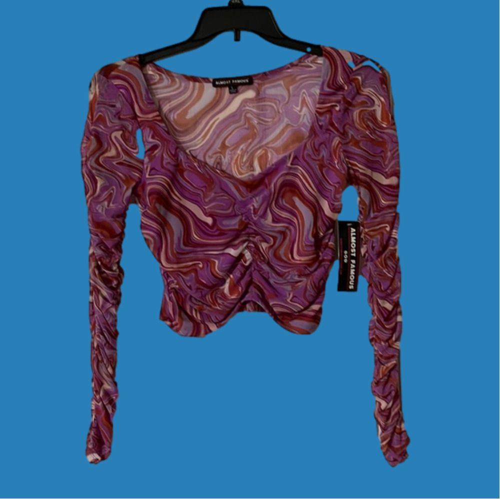 NWT Almost Famous top L